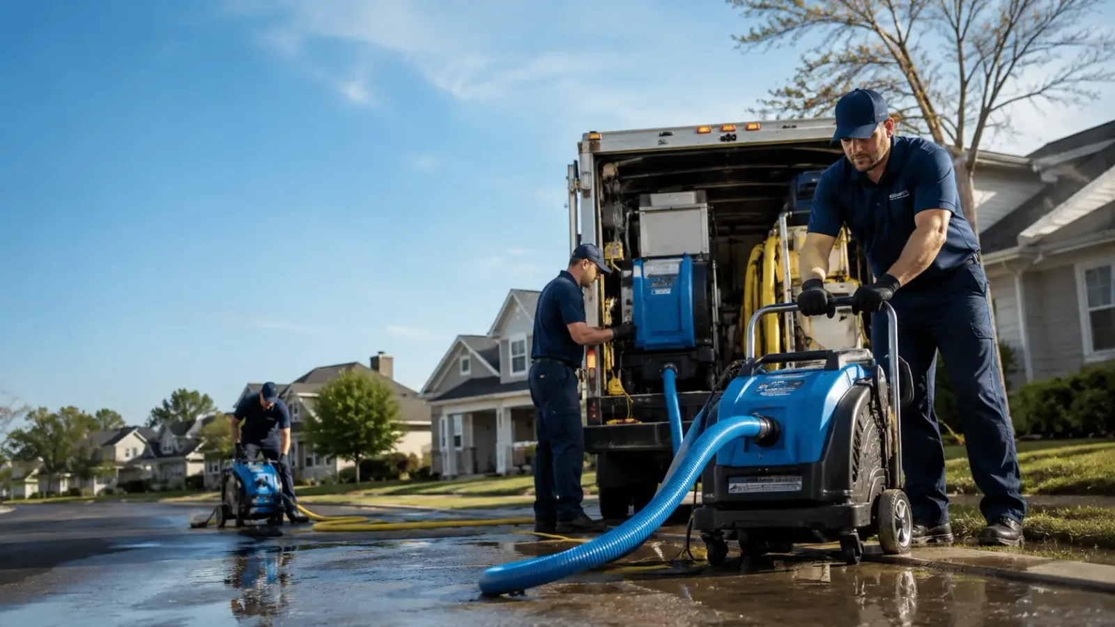 Flood Damage Cleanup in West Newton, PA